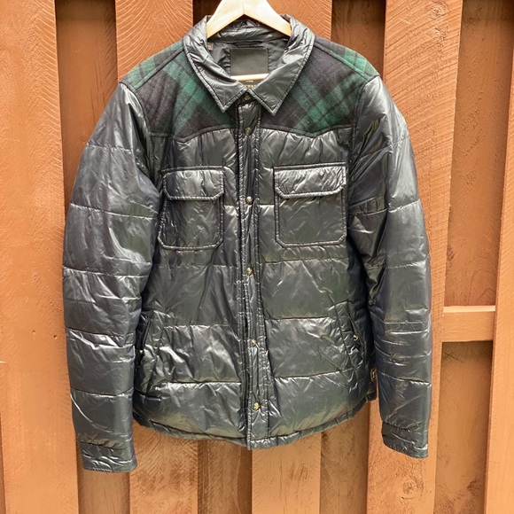 Scotch & Soda Navy bubble Jacket size Large - Picture 1 of 5